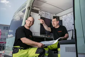 Reparatur von undichten Rohren in Industrieanlagen